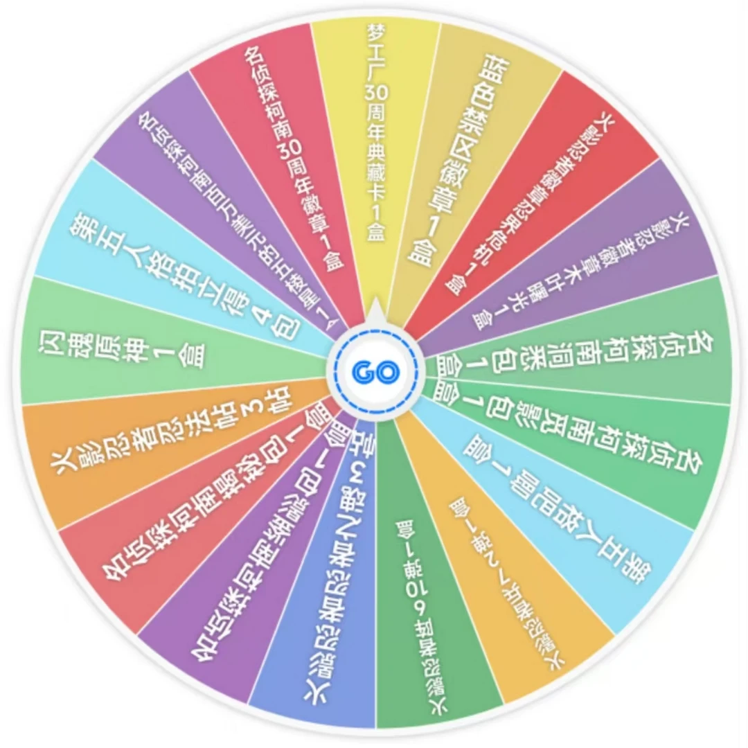 各类IP大转盘大杂烩