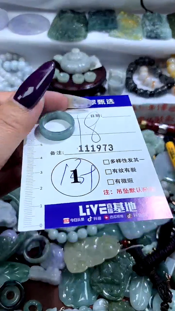吊坠(不含链)未镶嵌翡翠1