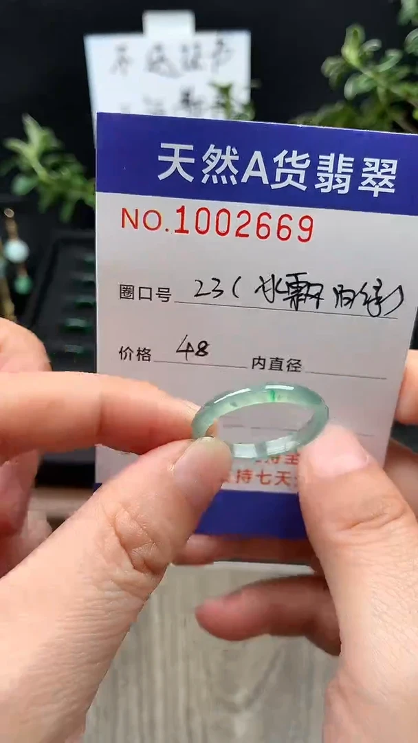 未镶嵌戒指翡翠23#