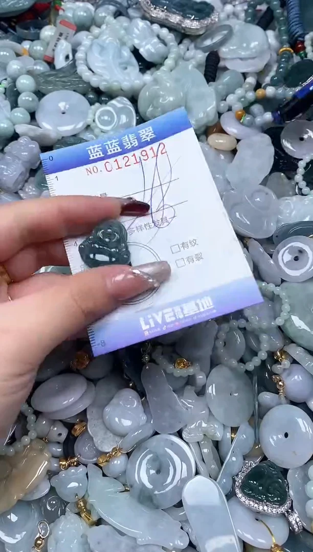 【闪购商品】翡翠颈饰未镶嵌闪购0121912多样性发其一