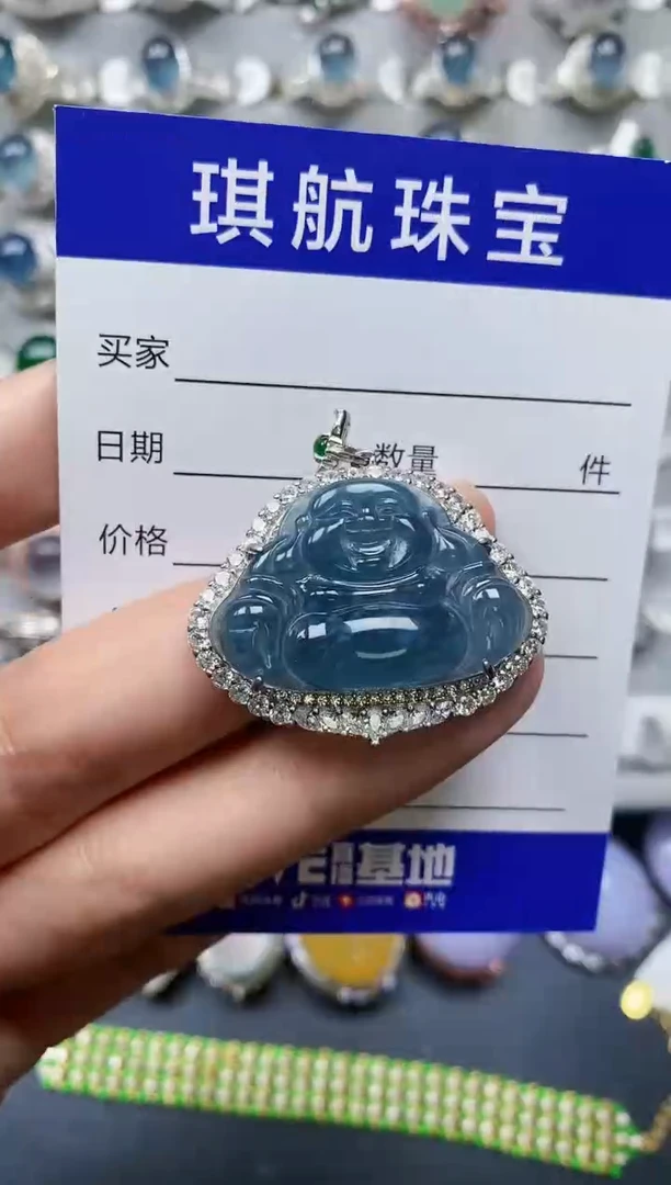 【闪购商品】翡翠颈饰银S925镶嵌0222