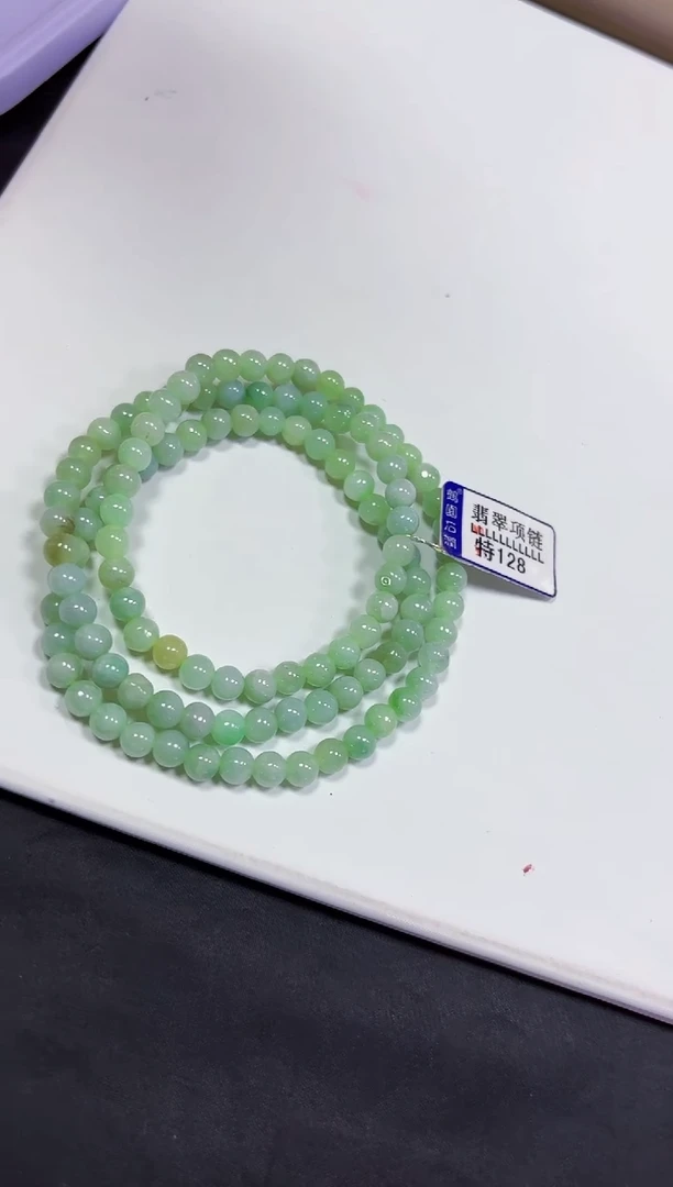 【闪购商品】翡翠颈饰未镶嵌手链6