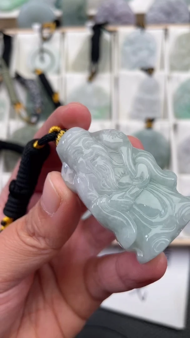 颈饰未镶嵌翡翠天然缅甸翡翠A货488