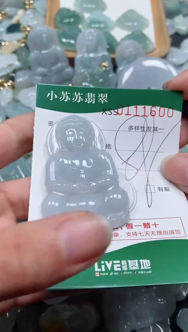 【闪购商品】翡翠颈饰未镶嵌闪购商品0111600