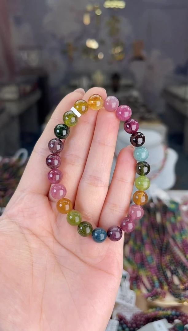 【闪购商品】碧玺/未镶嵌8mm+碧玺单圈多样性发货