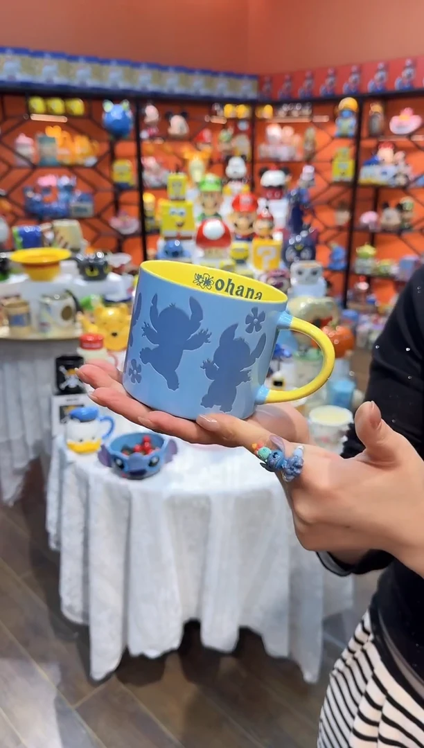 瓷片@@陶瓷杯史迪仔杯子