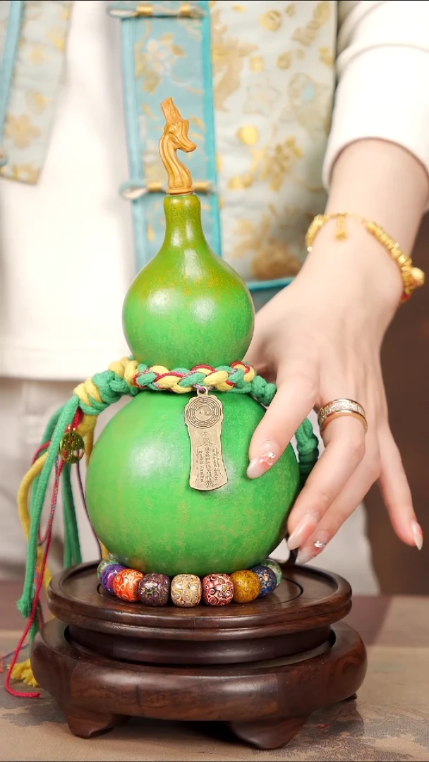 【闪购商品】115-易林高端工艺大漆酒葫芦--158