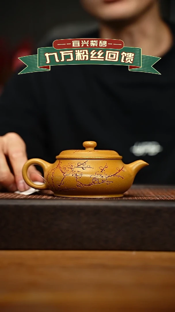 茶壶紫砂宜兴原矿紫砂壶容量180cc