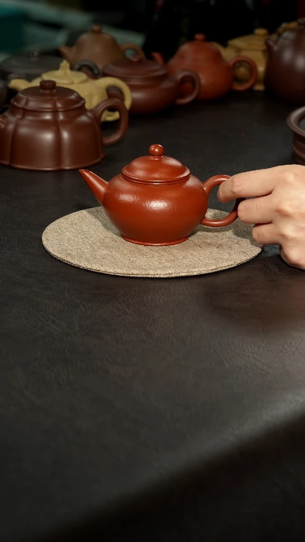 茶壶紫砂风*子01紫砂壶修复