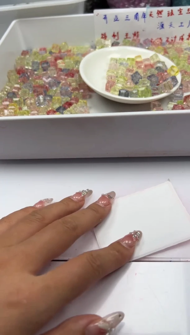 未镶嵌颈饰水晶w2928马卡龙啊赛方糖10mm*8颗