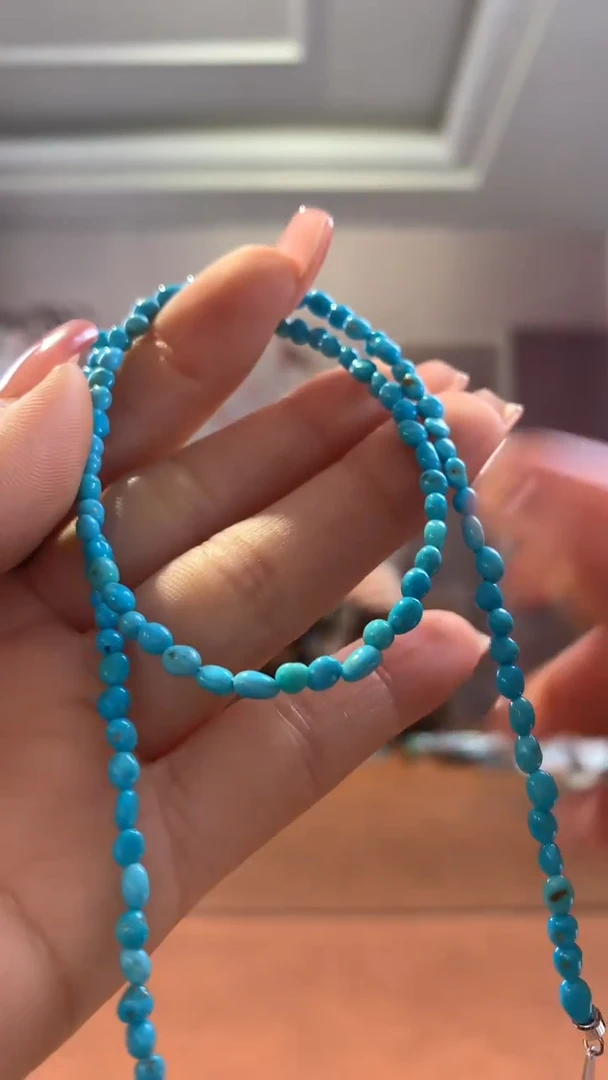 【闪购商品】绿松石挂件未镶嵌绿松项链