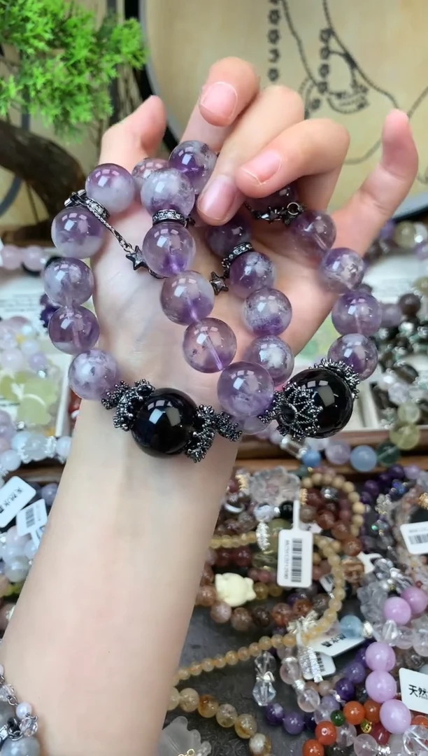 【闪购商品】紫晶手链未镶嵌1419手串