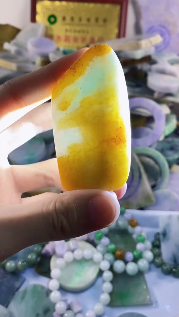 翡翠裸石纯天然A货翡翠28