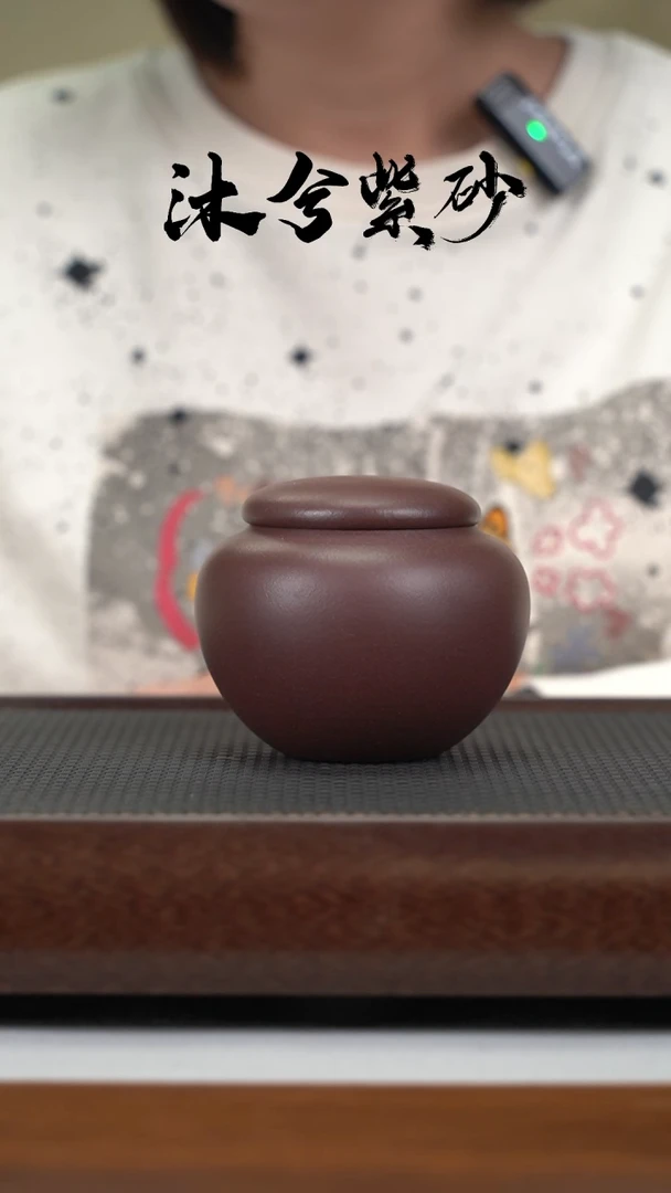 【闪购商品】紫砂茶壶沐兮紫砂甄选茶叶罐