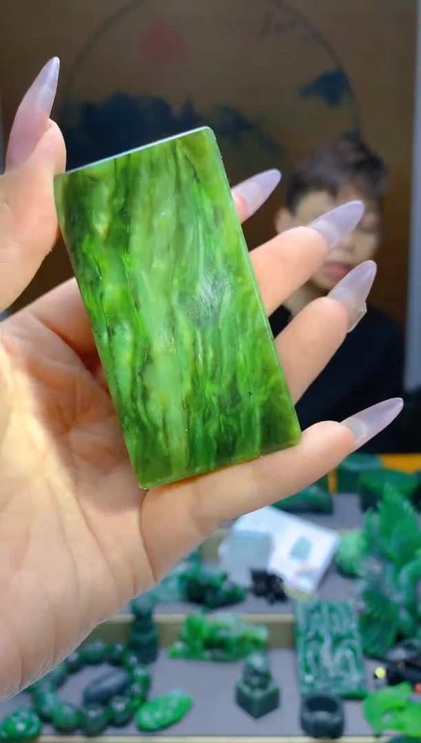 【闪购商品】和田玉（碧玉）珠宝半成品未镶嵌1