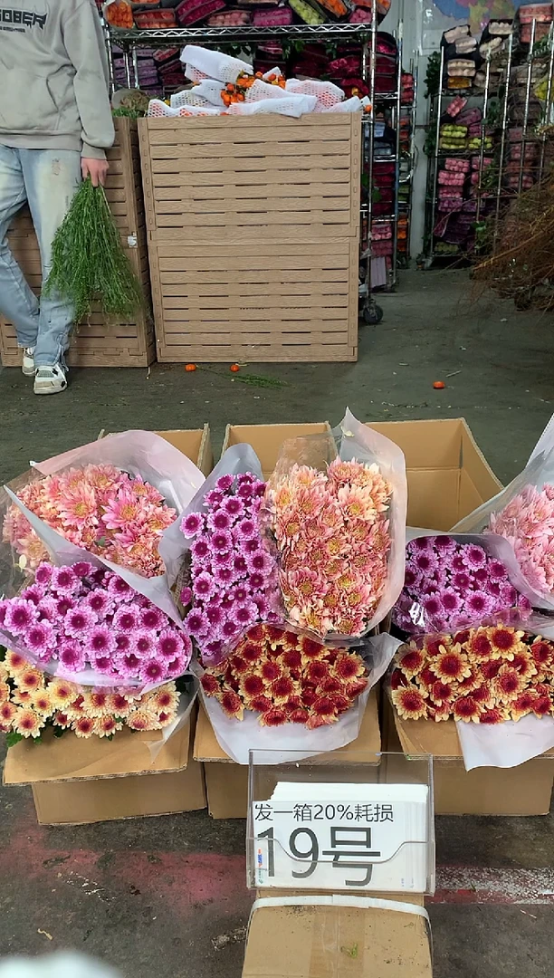 19号♥中通含20%耗损发一箱鲜花