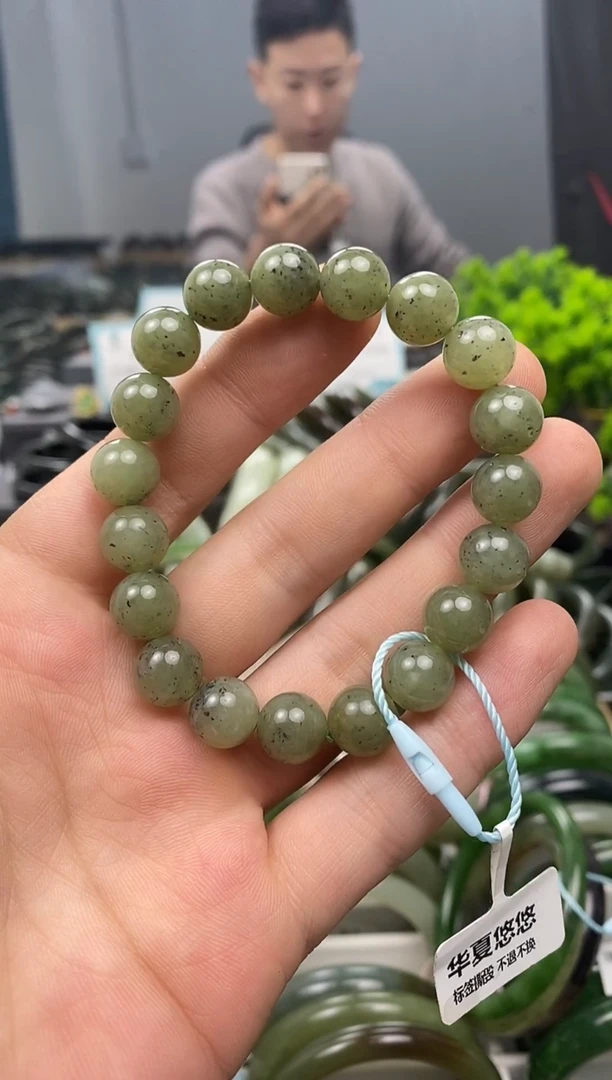 未镶嵌手镯和田玉10mm