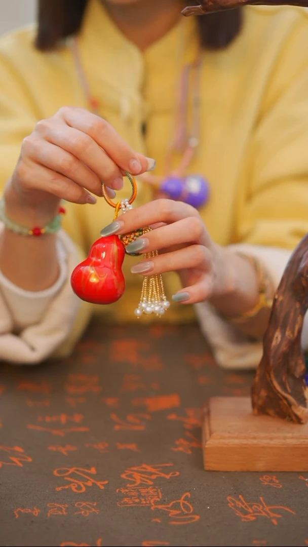 221非遗漆手艺工天然葫芦文玩福禄