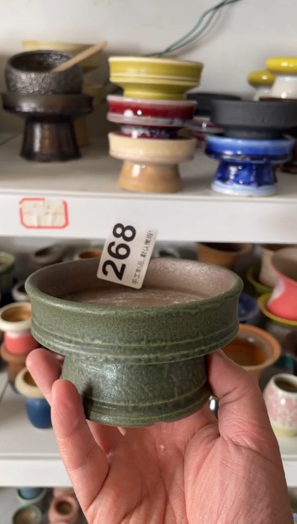 瓷片s268知木小芳花盆编号