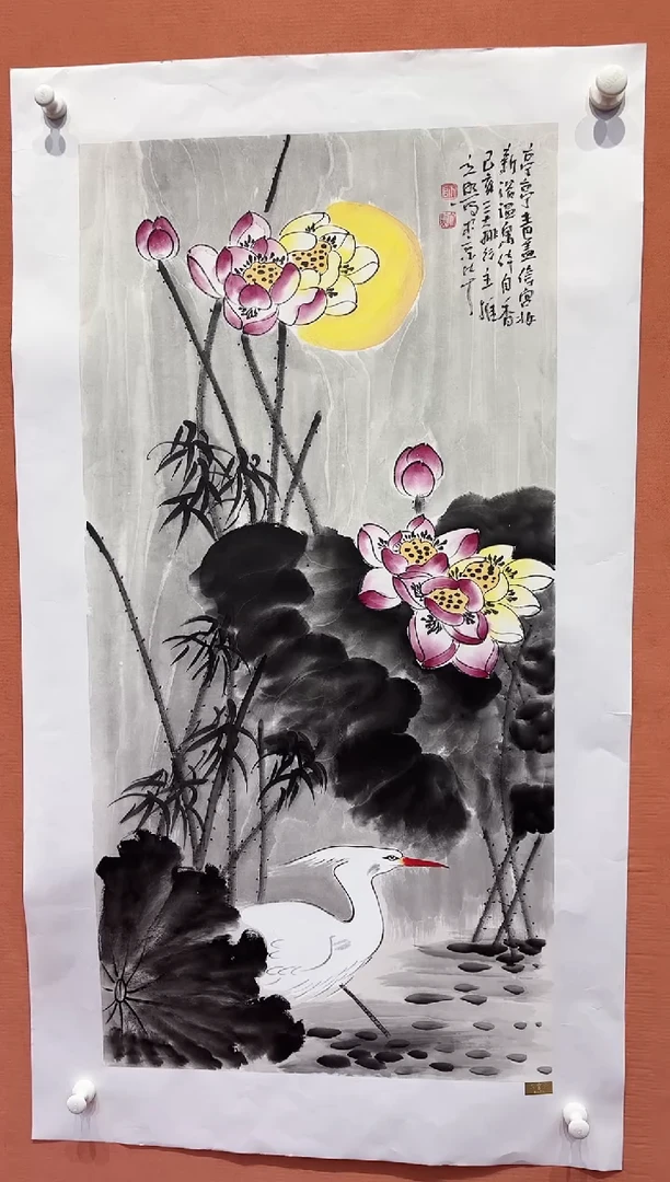 国画师立照老师国画作品