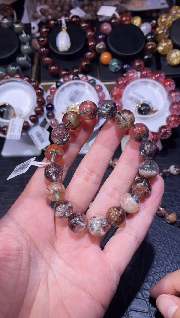 未镶嵌手链水晶甜**?幽灵单圈手链A12（多样性发其一）