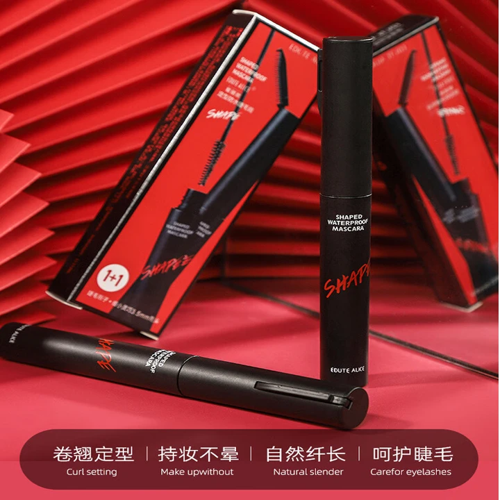 伊蒂爱丽丝EDUTE睫毛膏定型防水防汗持久纤长卷翘极细睫毛打底膏