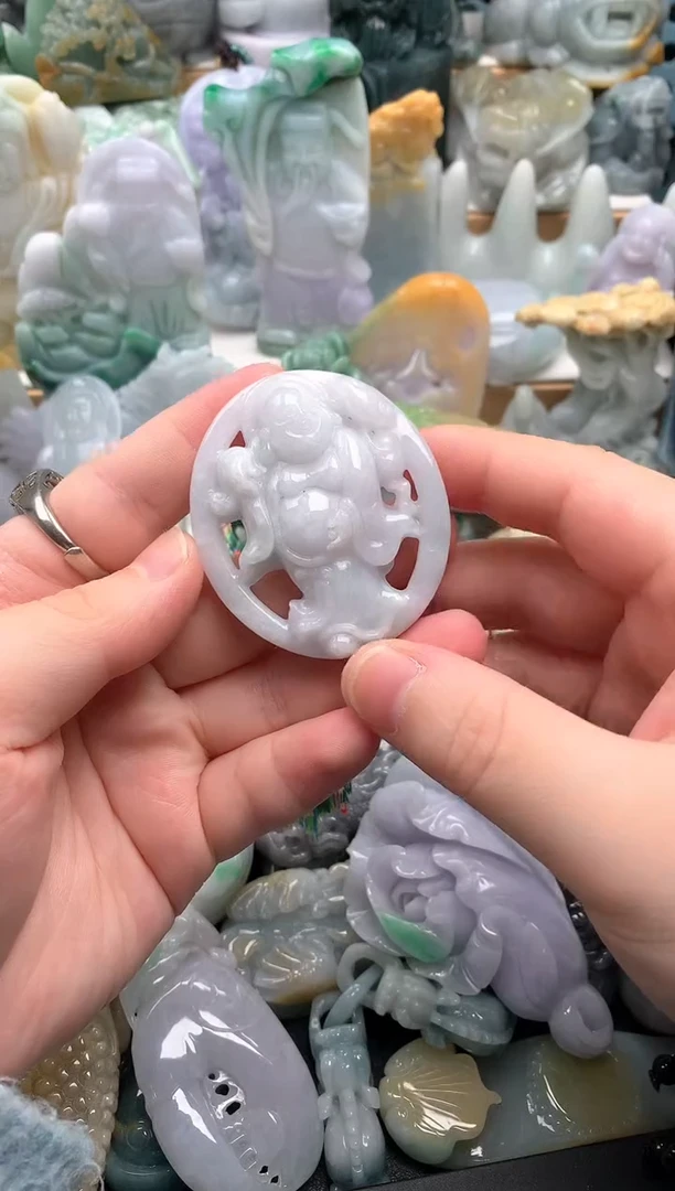 吊坠(不含链)未镶嵌翡翠1