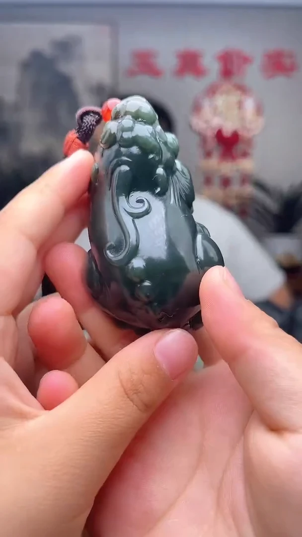 和田玉未镶嵌挂件1