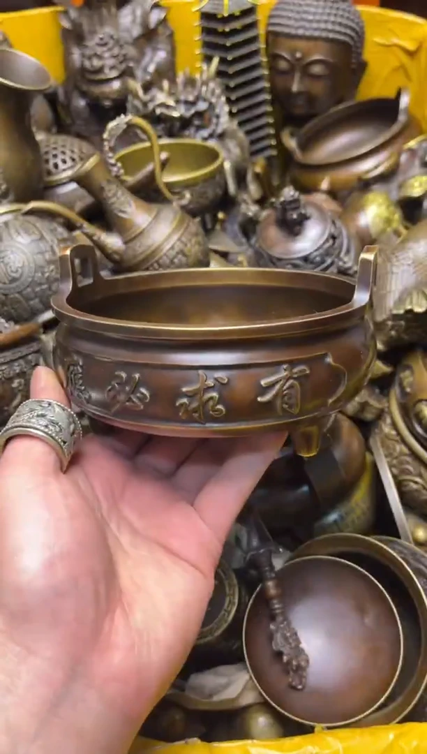 精美铜器，点击下单