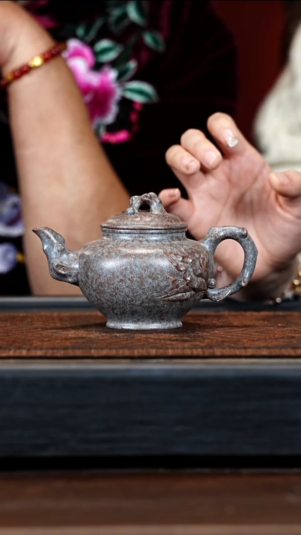 宜兴紫砂YMJ 雪花段 报春 240cc