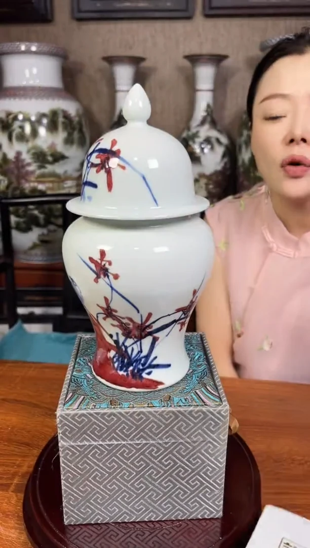 瓷片景德镇陶瓷摆件9.28.5