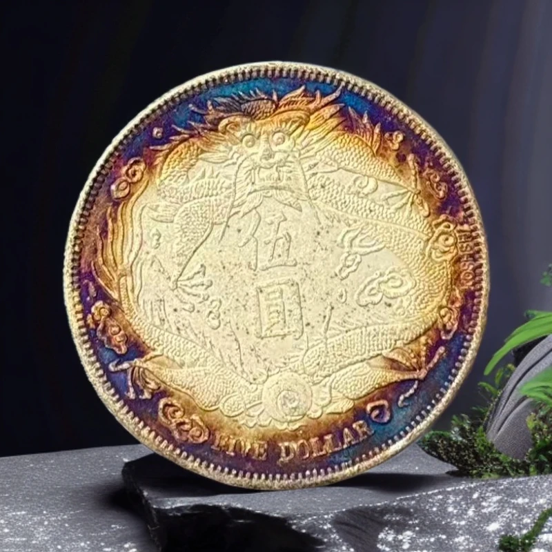 950【甄藏】精选手工复制仿古铜银复古纪念工艺摆件