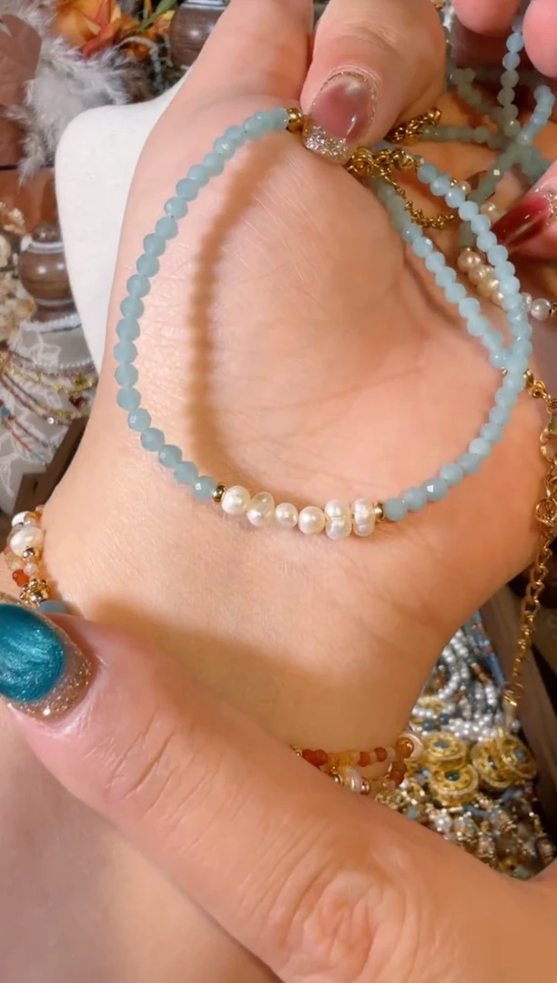 未镶嵌手链淡水珍珠001