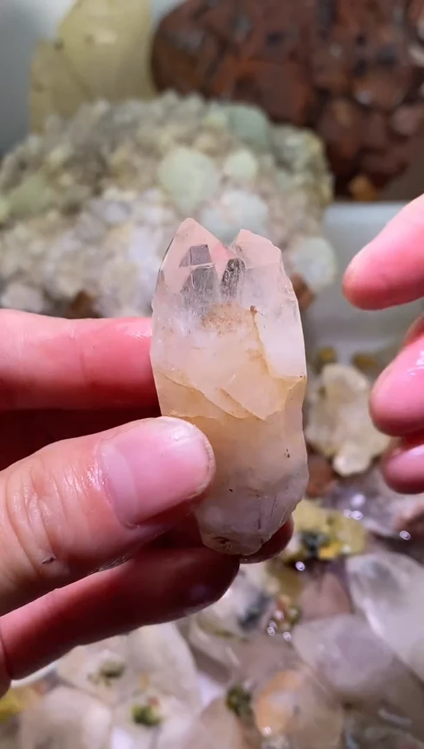 未镶嵌珠宝半成品水晶7号四川美姑超七花园水晶