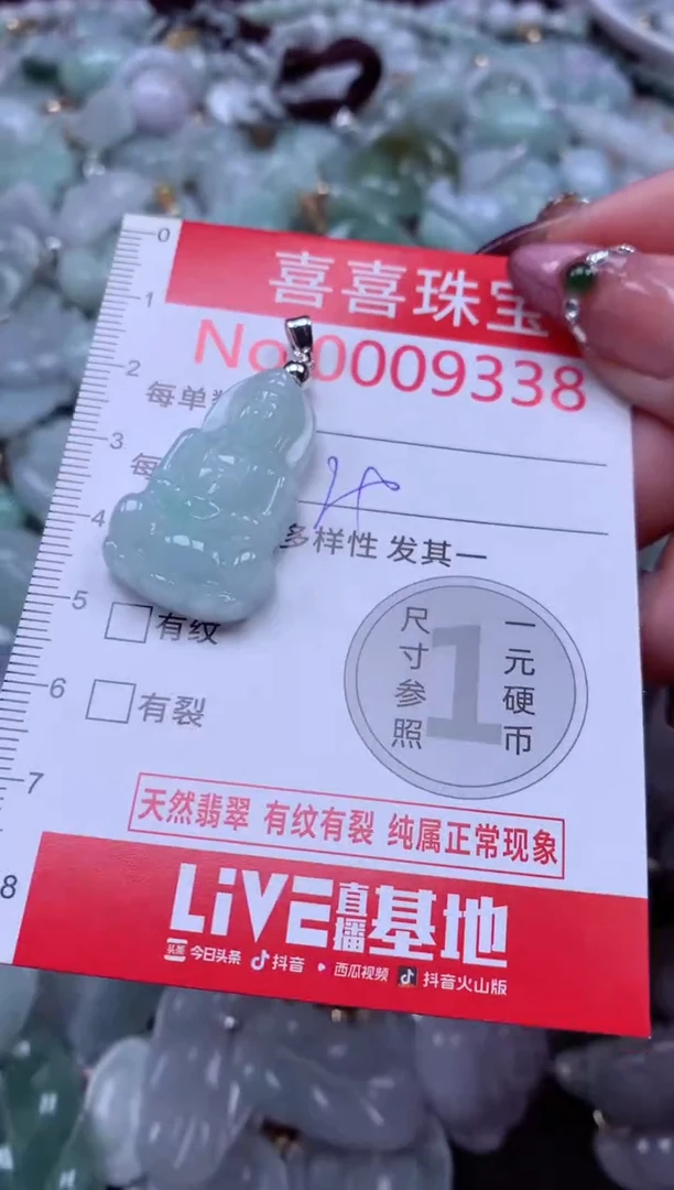 颈饰未镶嵌翡翠9338