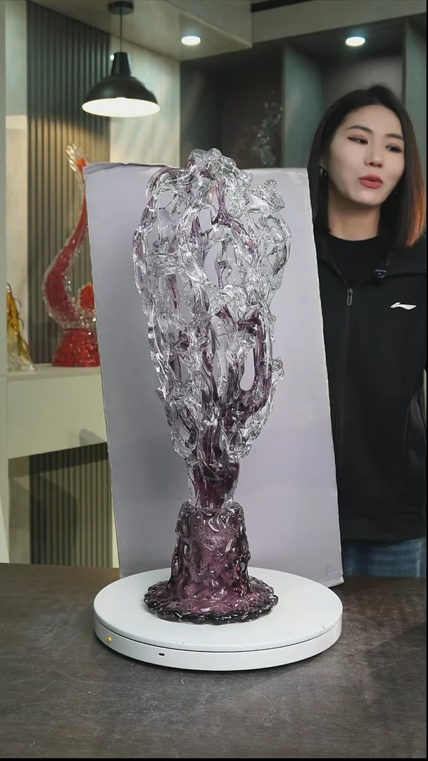 琉璃H**H紫色太湖石