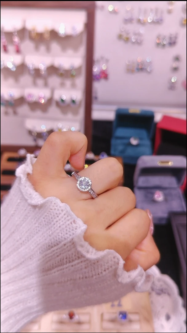 合金无银色戒指