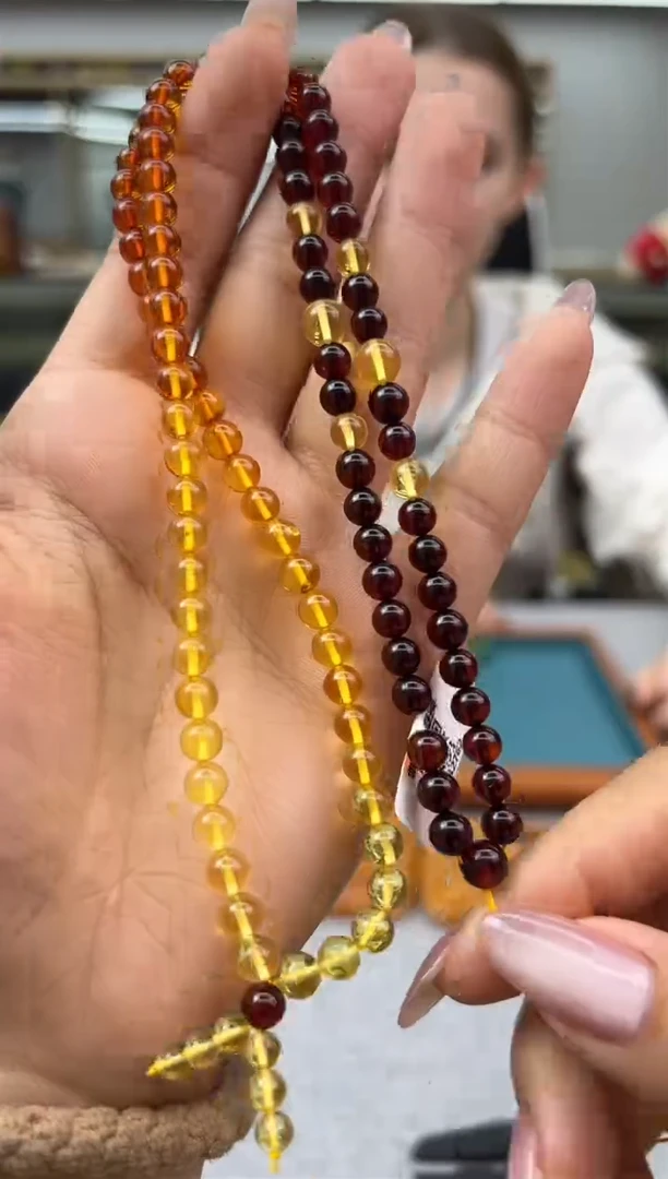【闪购商品】琥珀颈饰未镶嵌484秒拍号