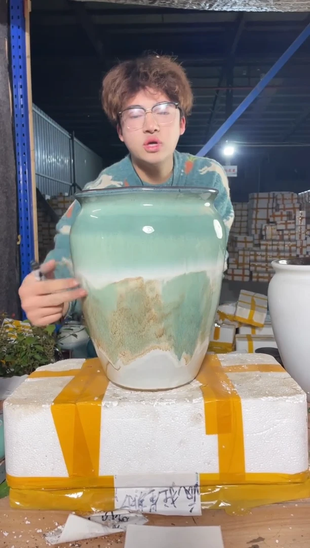 紫砂花盆宜兴紫砂粗陶花盆25-32