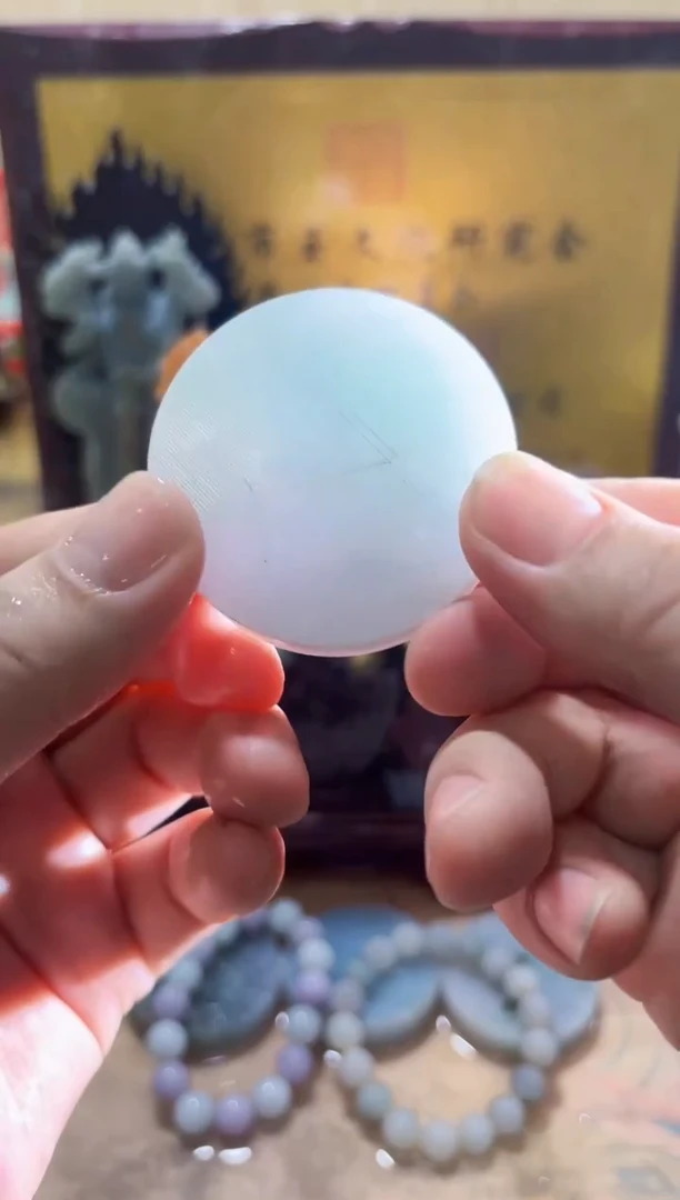 未镶嵌挂件翡翠A货常星7961