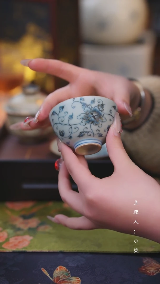 【闪购商品】【柒月】牡丹主人杯