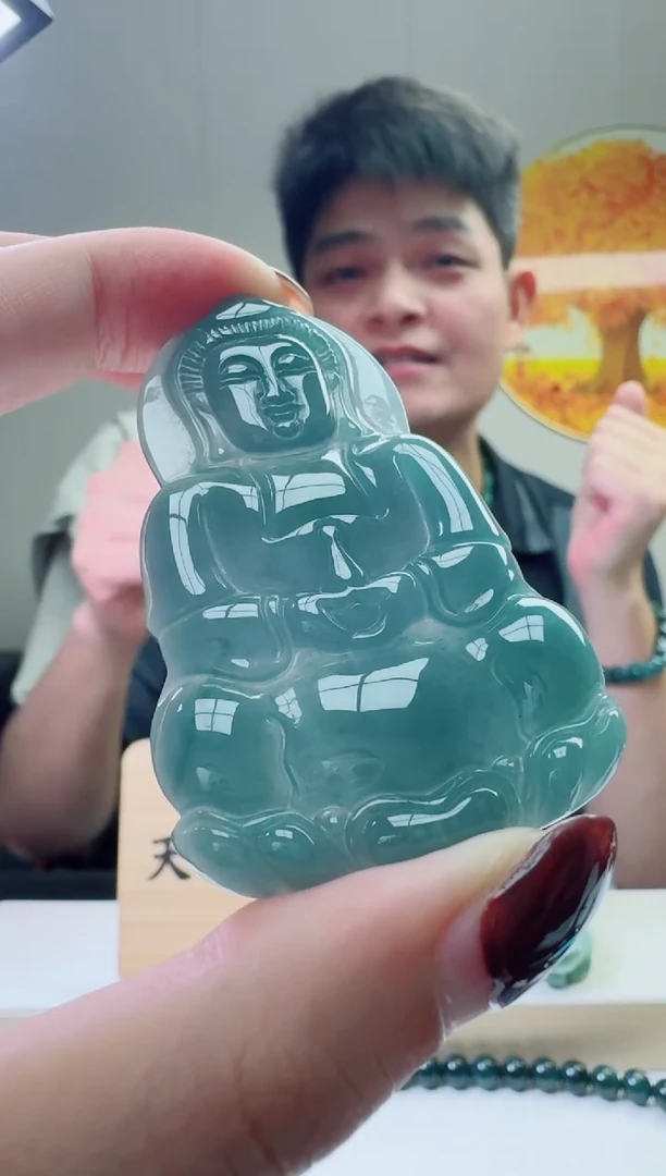 颈饰未镶嵌翡翠天然A货翡翠  多样性随机发其一