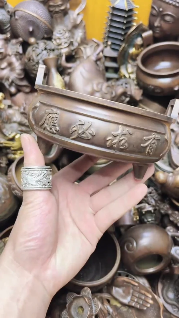 精美铜器，点击下单