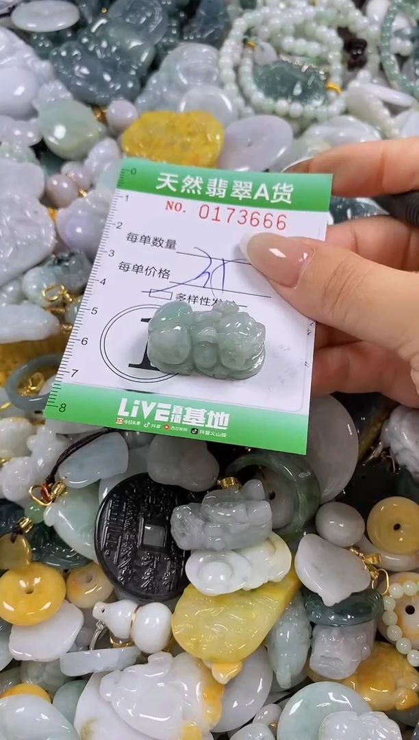 翡翠未镶嵌颈饰闪购0173666多样性发其一