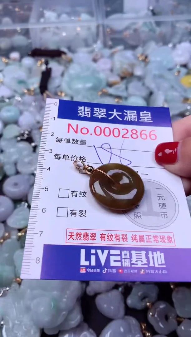 颈饰未镶嵌翡翠2866