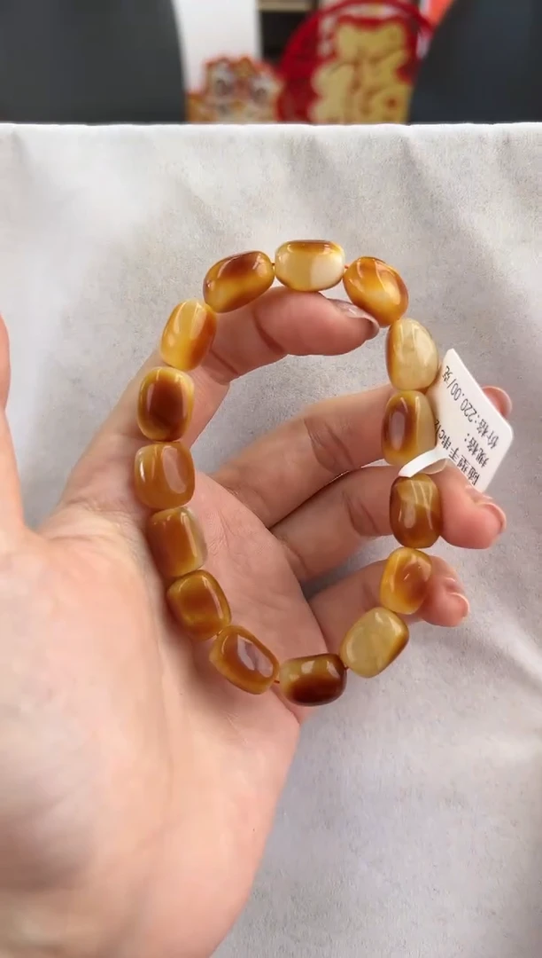 【闪购商品】琥珀裸石未镶嵌10130073-手串