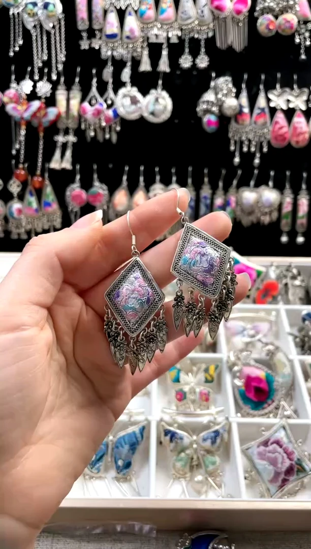 【闪购商品】织绣非遗刺绣饰品