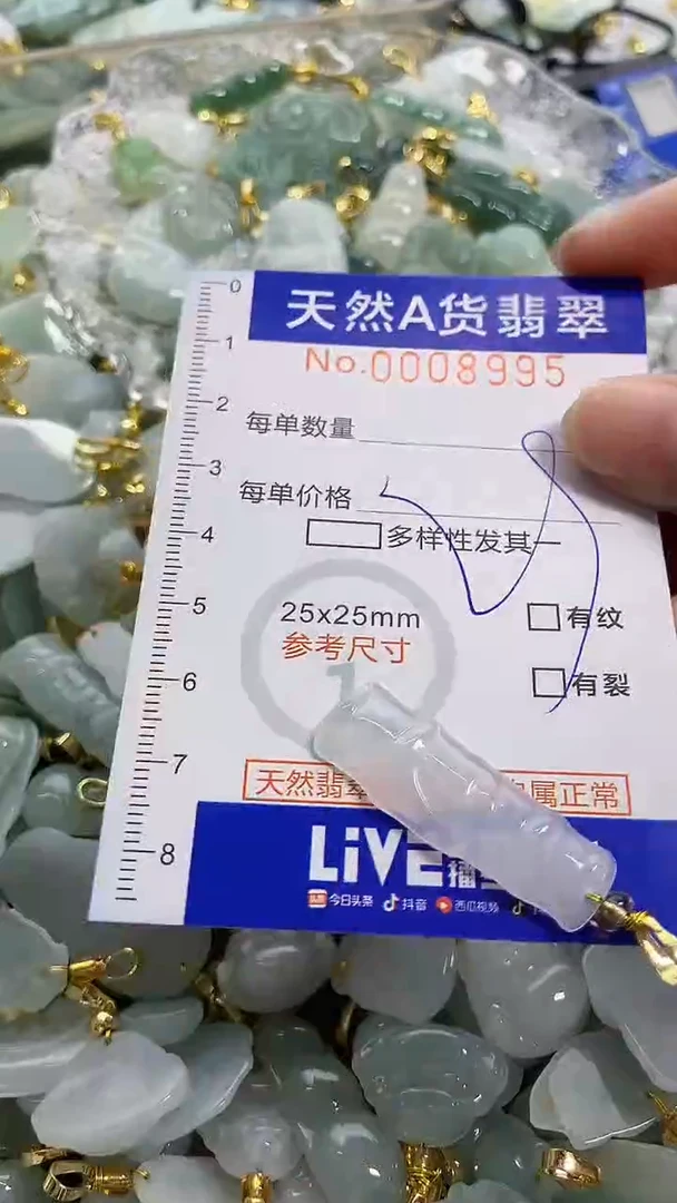 颈饰未镶嵌翡翠天然A货翡翠