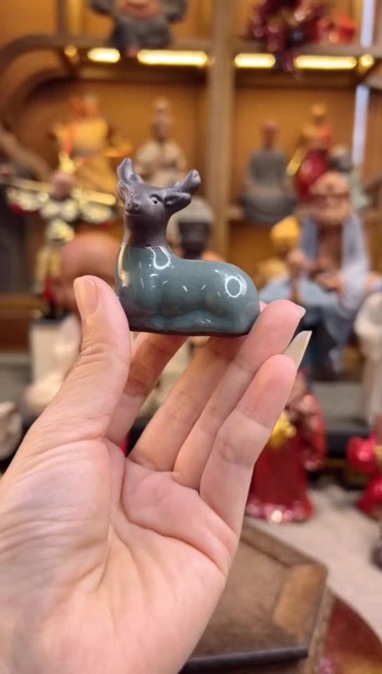 紫砂茶宠器闵茶宠摆件