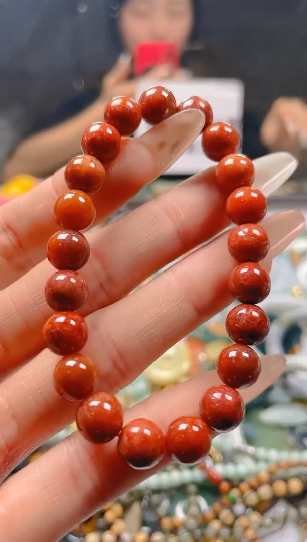 【闪购商品】翡翠颈饰未镶嵌7-8MM/K/翡翠A货一图一物